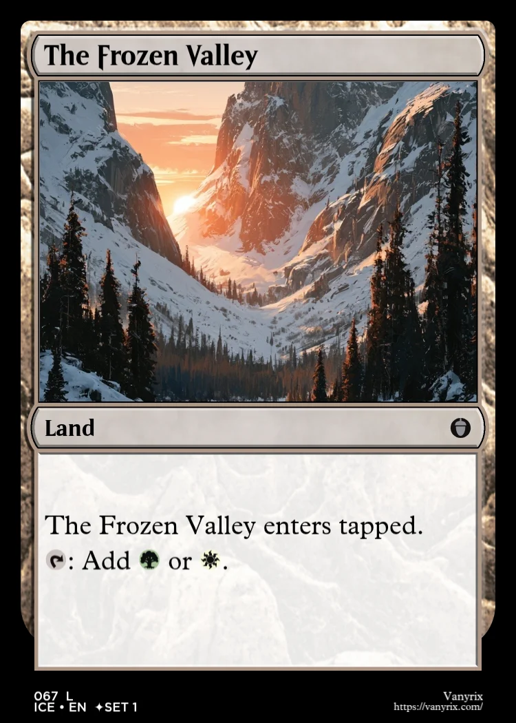 The Frozen Valley
