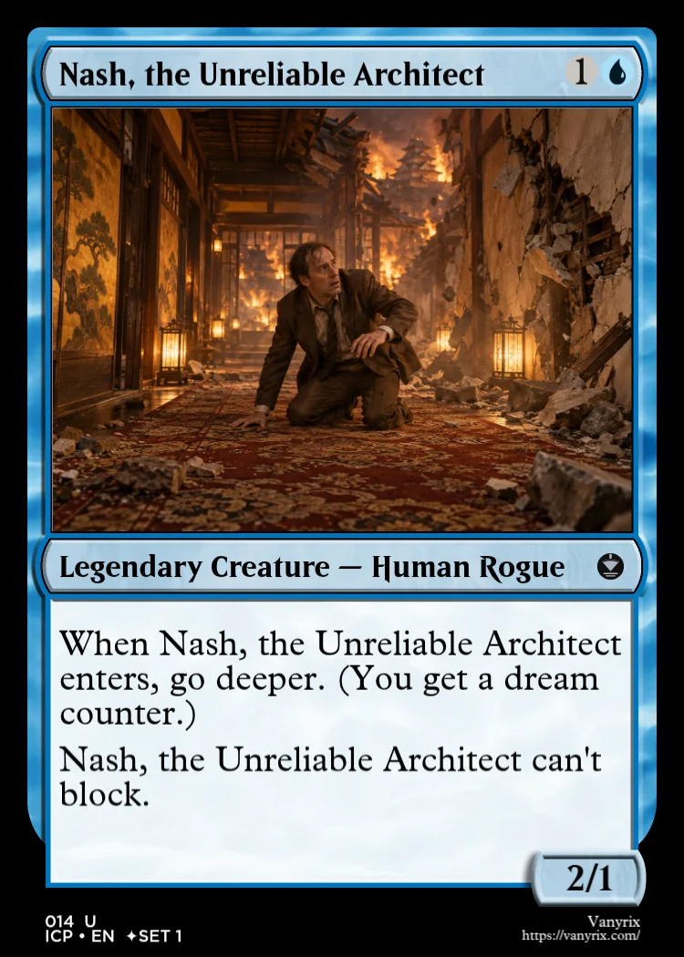 Nash, the Unreliable Architect