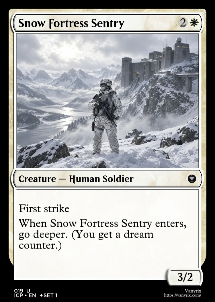Snow Fortress Sentry
