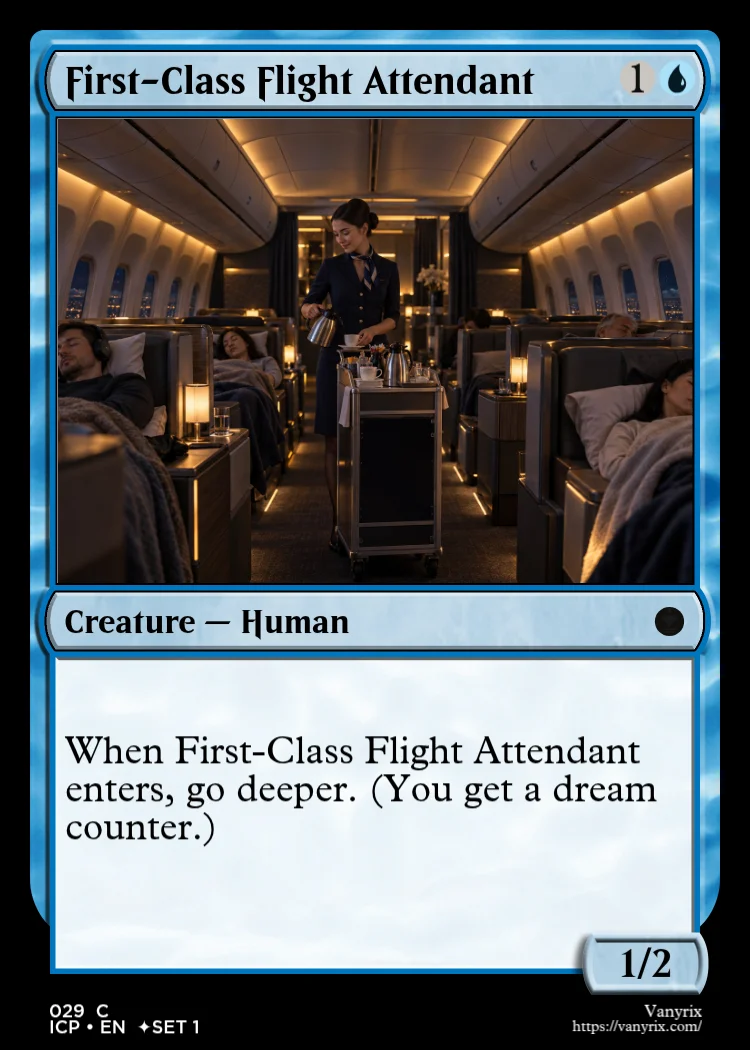 First-Class Flight Attendant