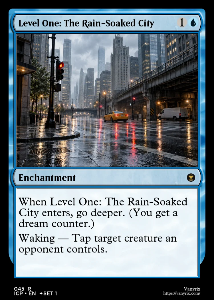 Level One: The Rain-Soaked City