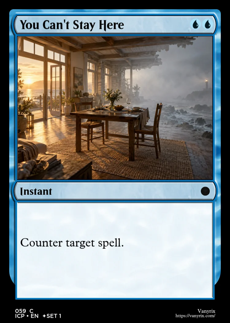 You Can't Stay Here
