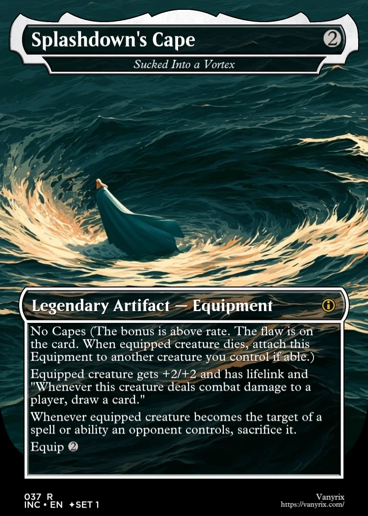 Splashdown's Cape