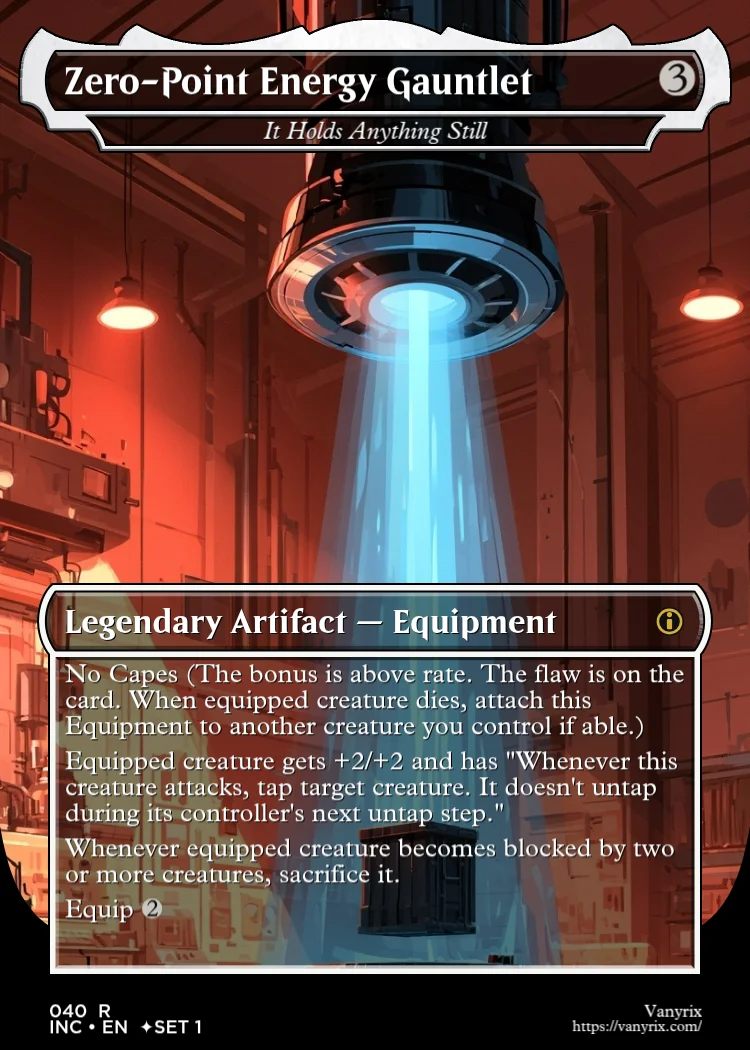 Zero-Point Energy Gauntlet