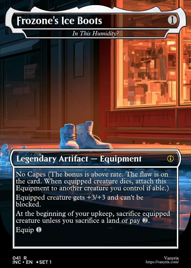 Frozone's Ice Boots