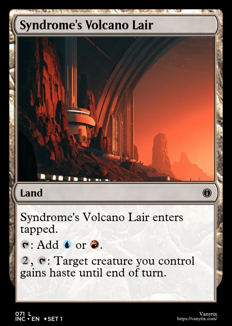 Syndrome's Volcano Lair