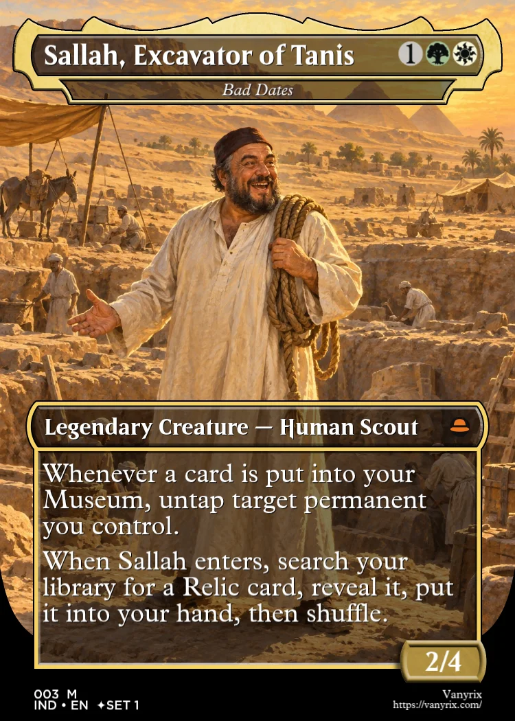 Sallah, Excavator of Tanis