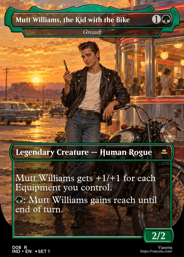 Mutt Williams, the Kid with the Bike