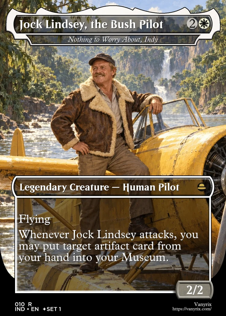 Jock Lindsey, the Bush Pilot