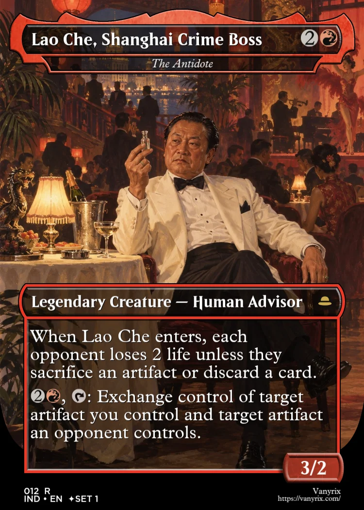 Lao Che, Shanghai Crime Boss