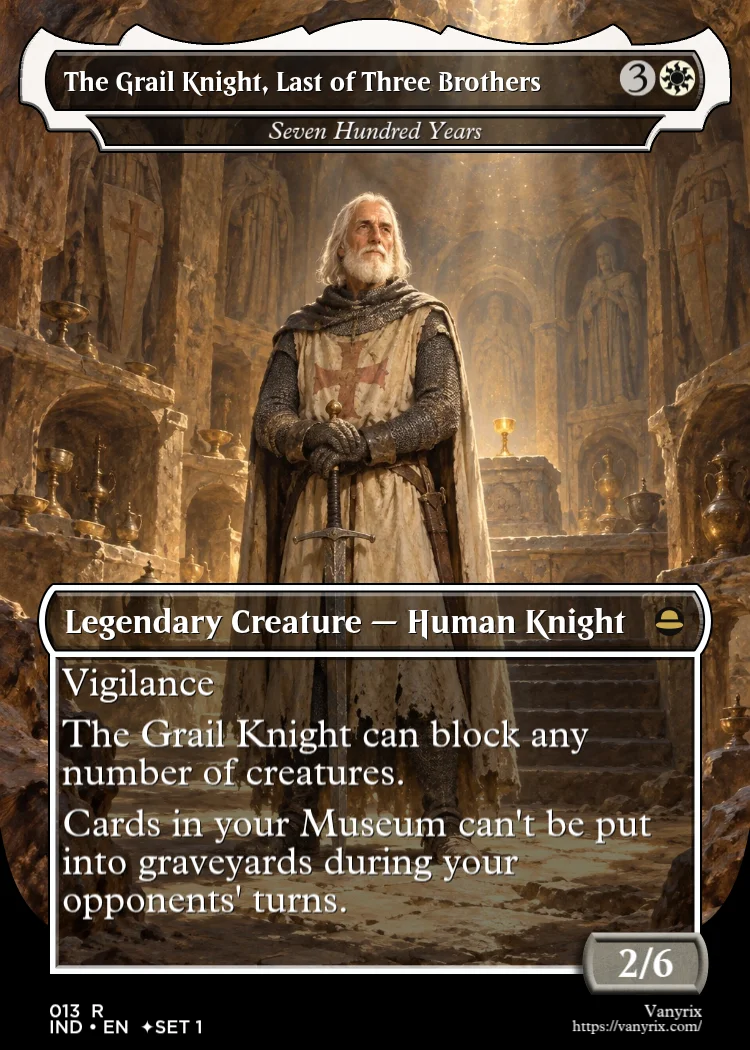 The Grail Knight, Last of Three Brothers