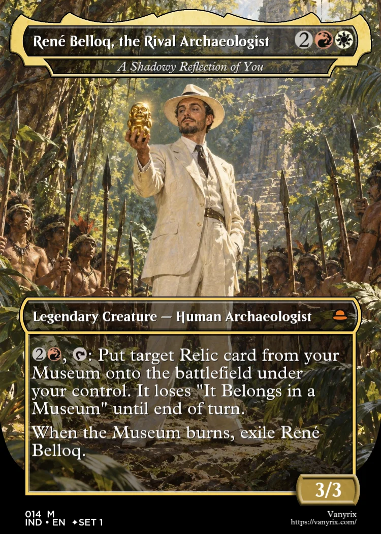 René Belloq, the Rival Archaeologist