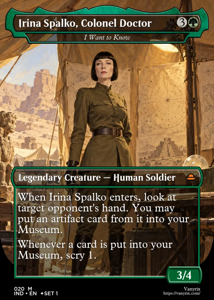 Irina Spalko, Colonel Doctor