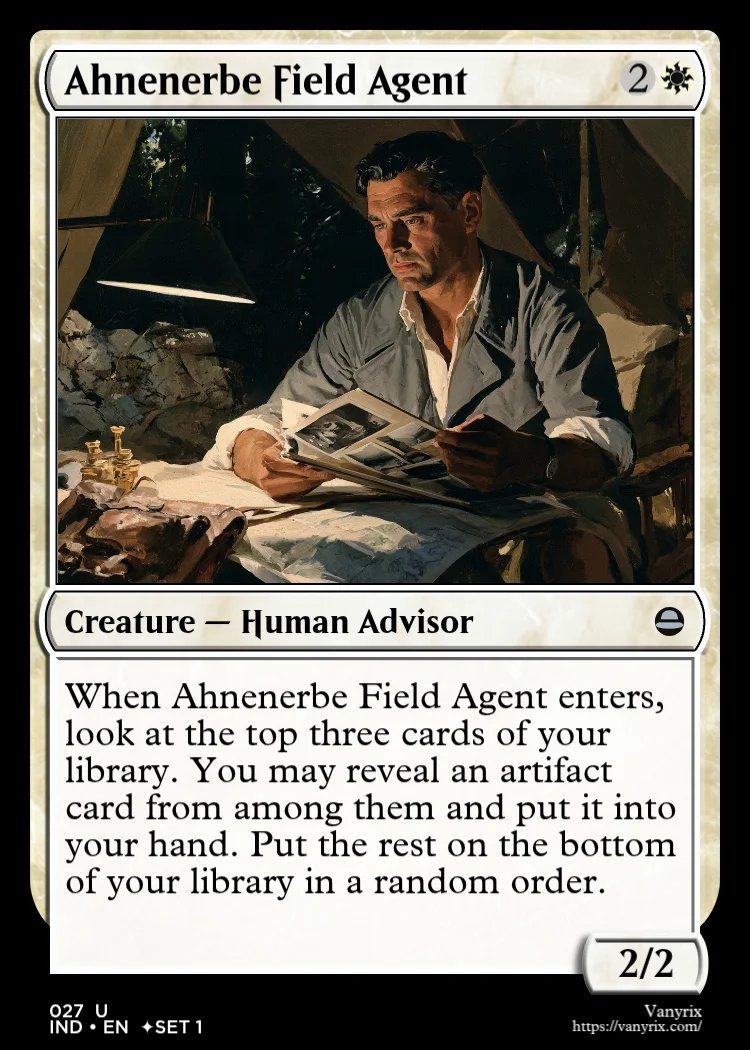 Ahnenerbe Field Agent