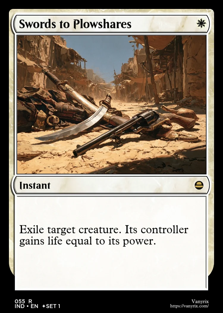 Swords to Plowshares
