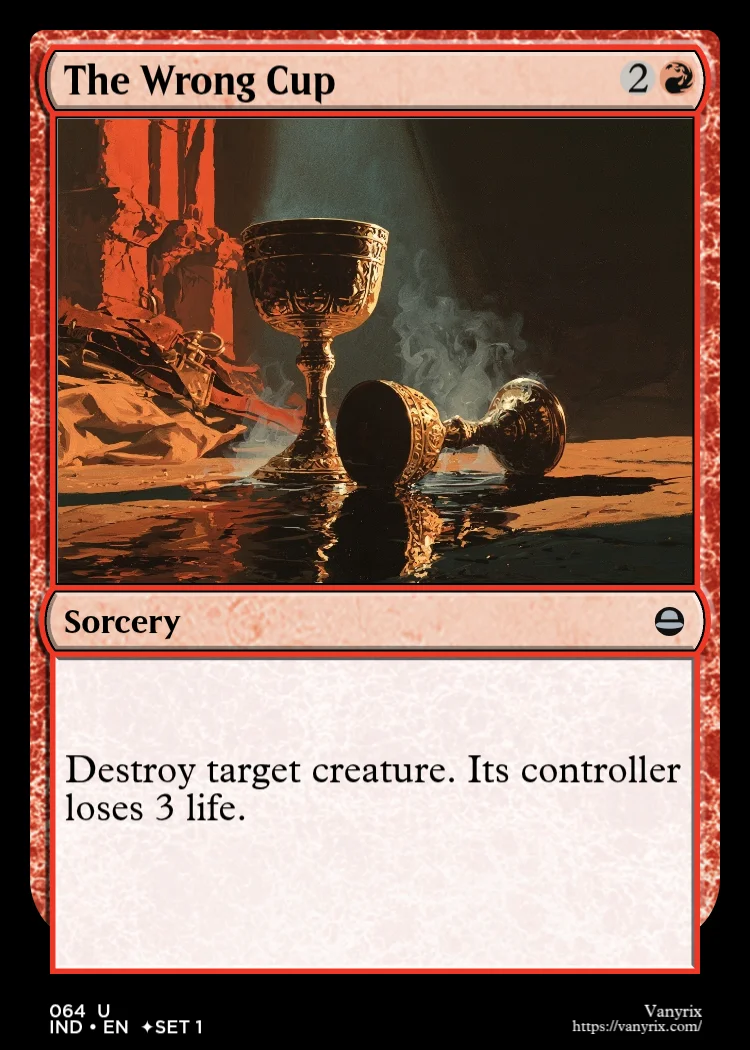 The Wrong Cup