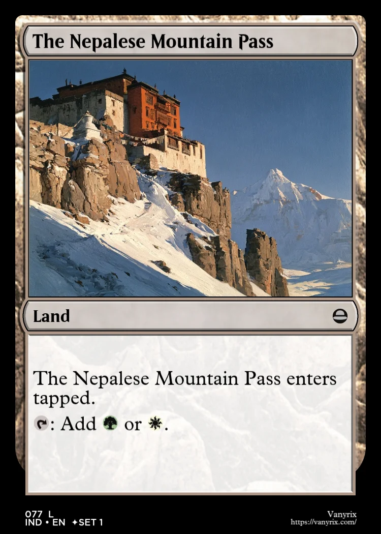 The Nepalese Mountain Pass