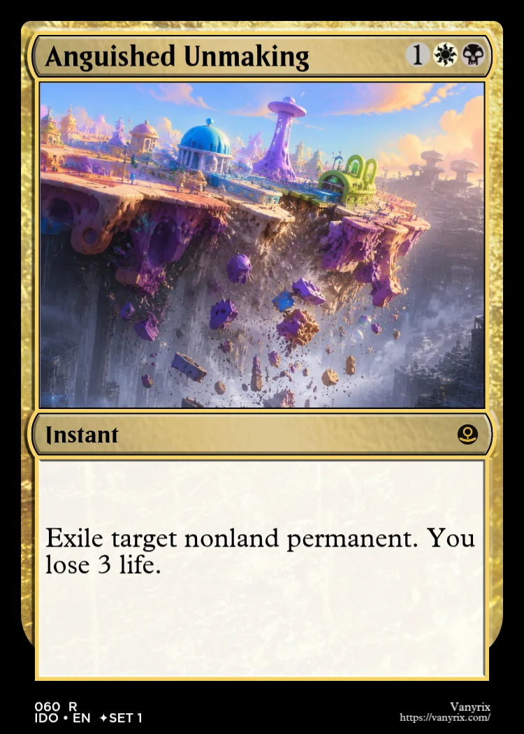 Anguished Unmaking