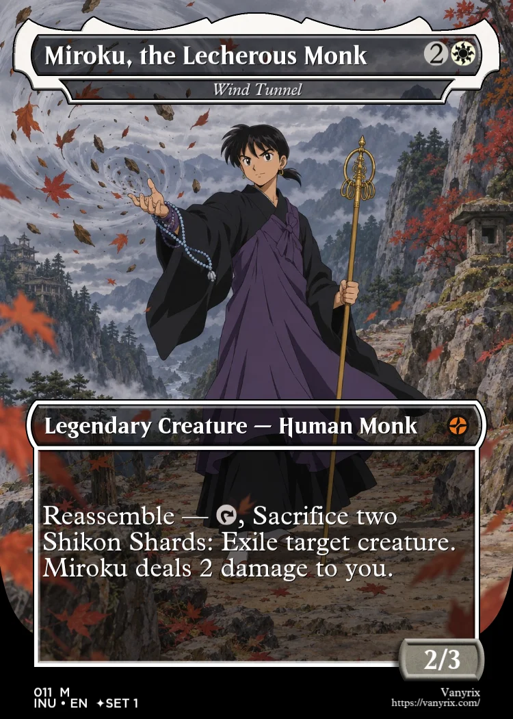 Miroku, the Lecherous Monk