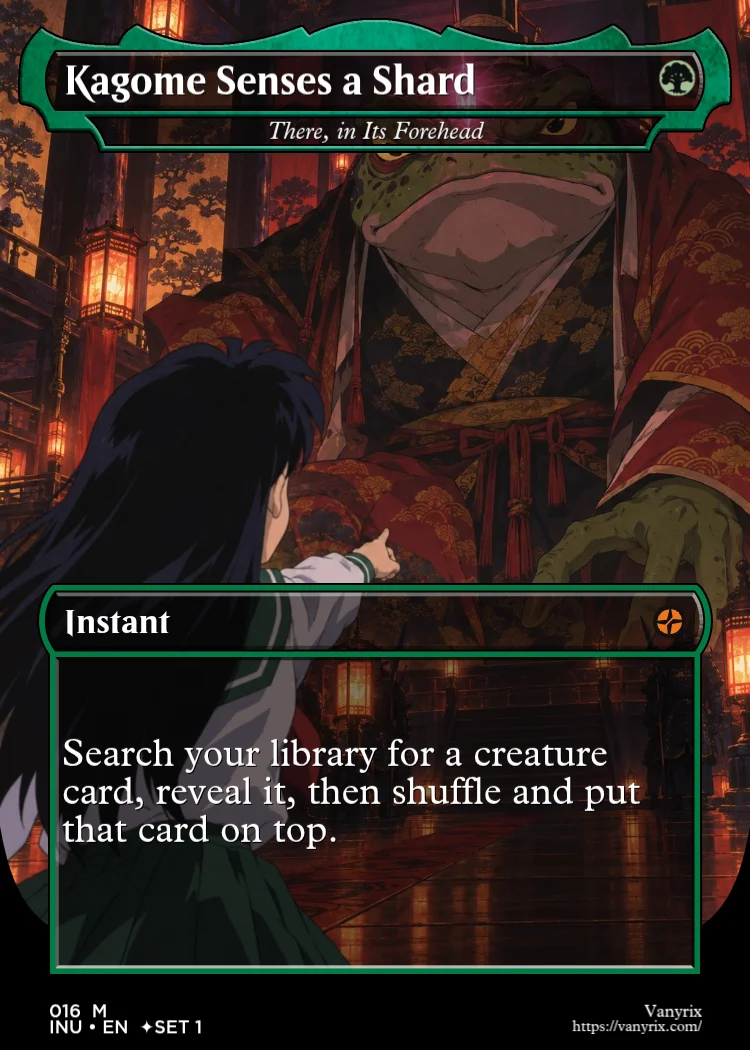 Kagome Senses a Shard