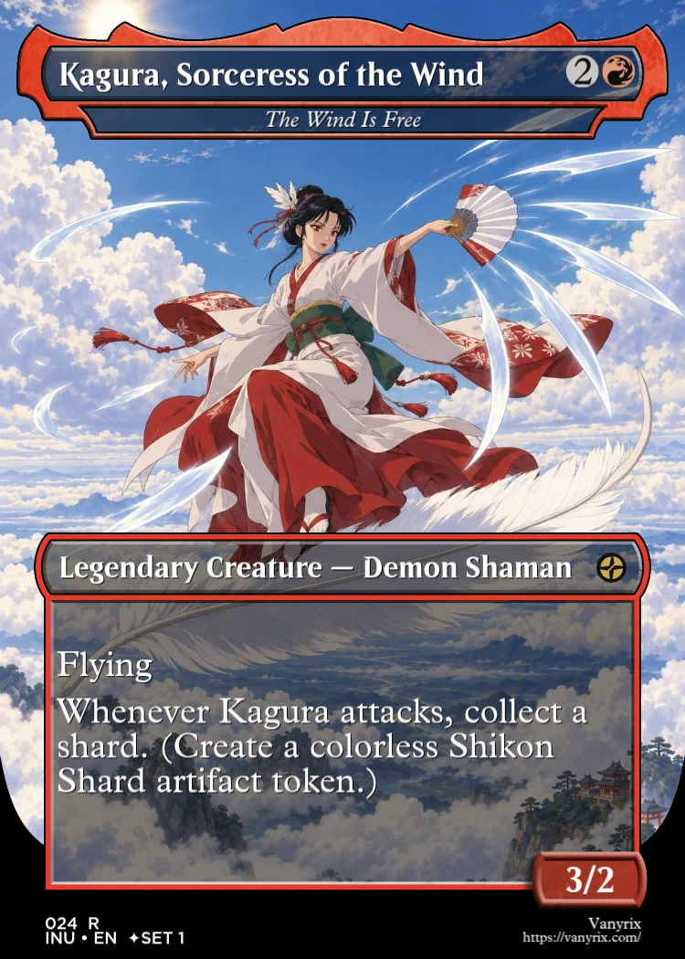 Kagura, Sorceress of the Wind