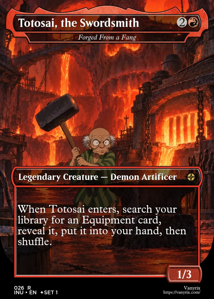 Totosai, the Swordsmith
