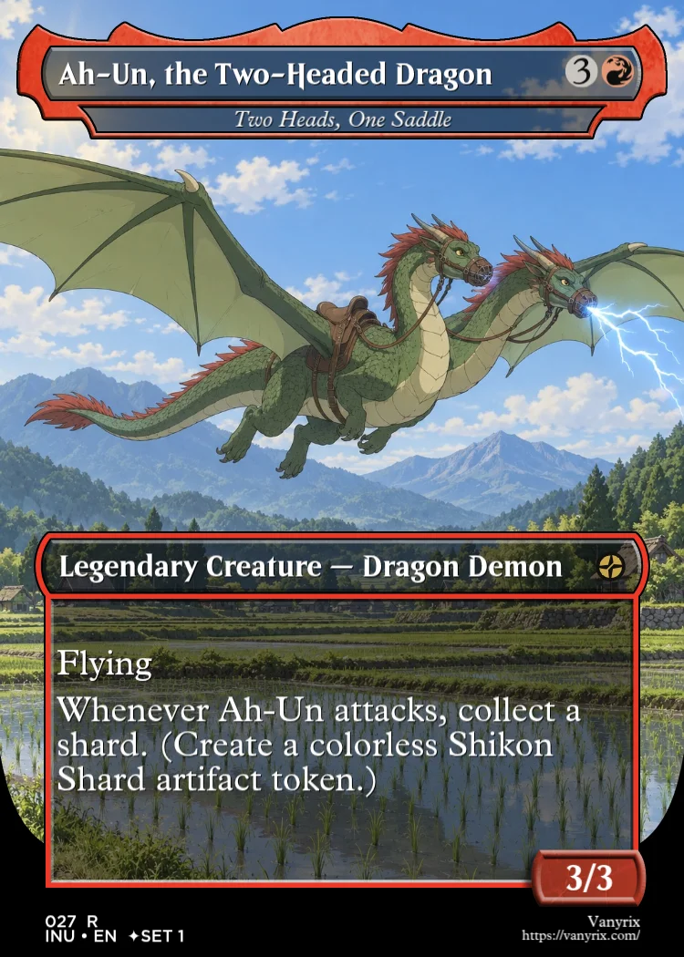 Ah-Un, the Two-Headed Dragon