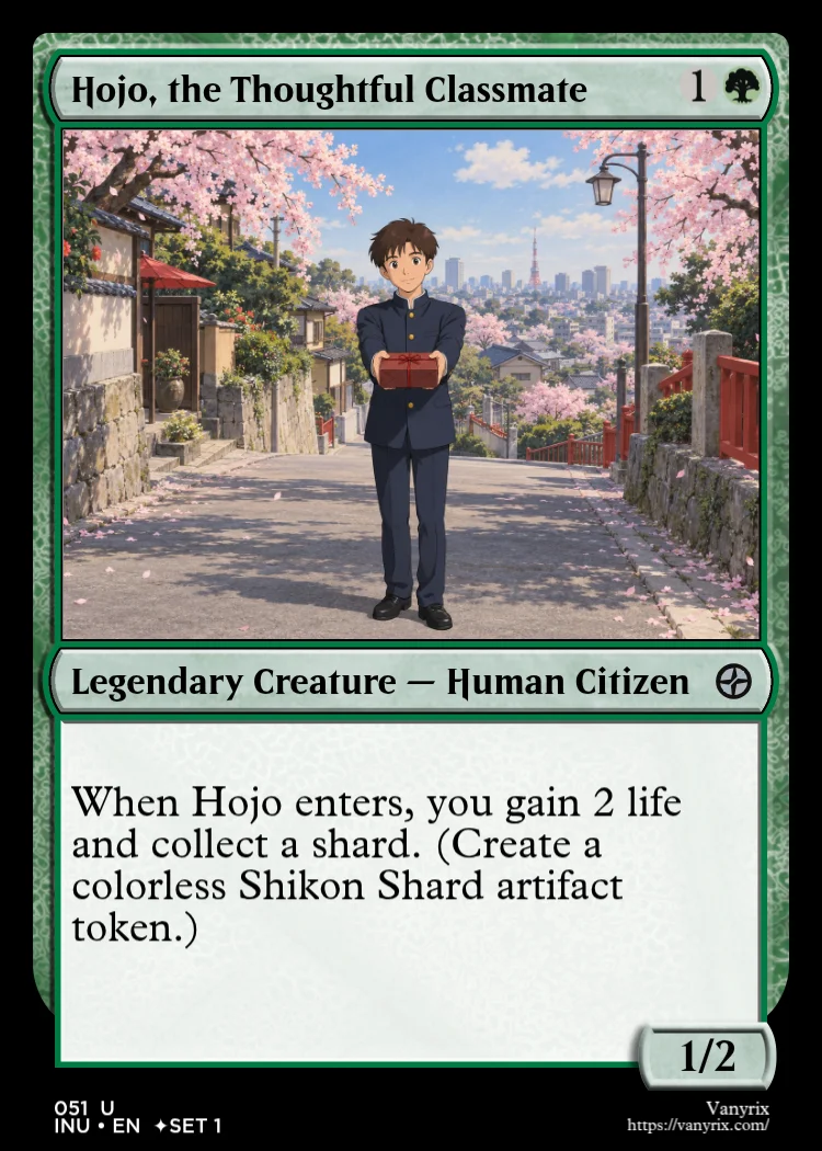Hojo, the Thoughtful Classmate
