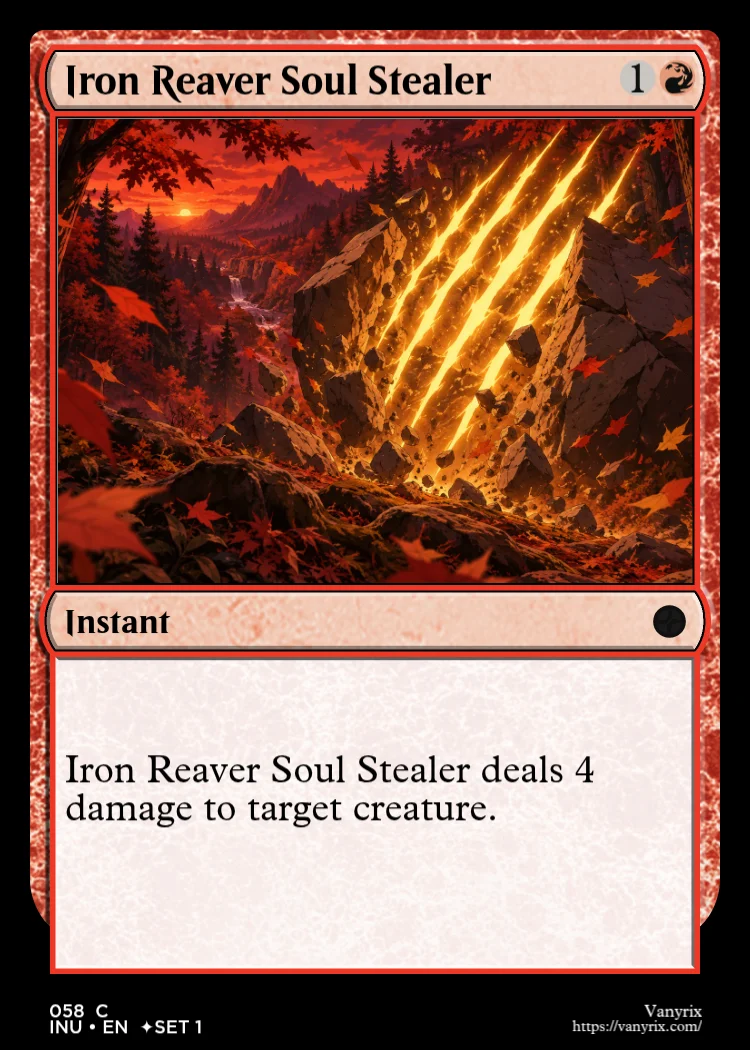 Iron Reaver Soul Stealer