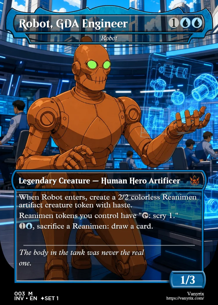 Robot, GDA Engineer