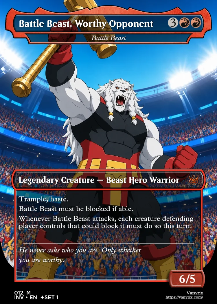 Battle Beast, Worthy Opponent