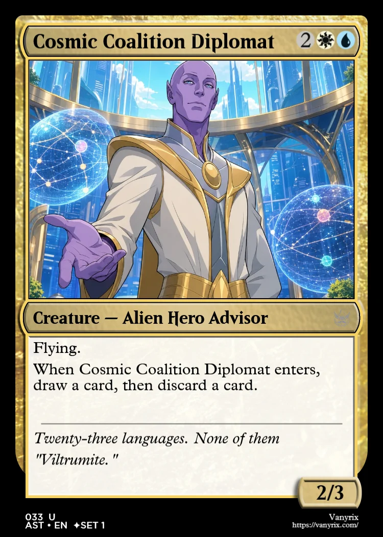 Cosmic Coalition Diplomat