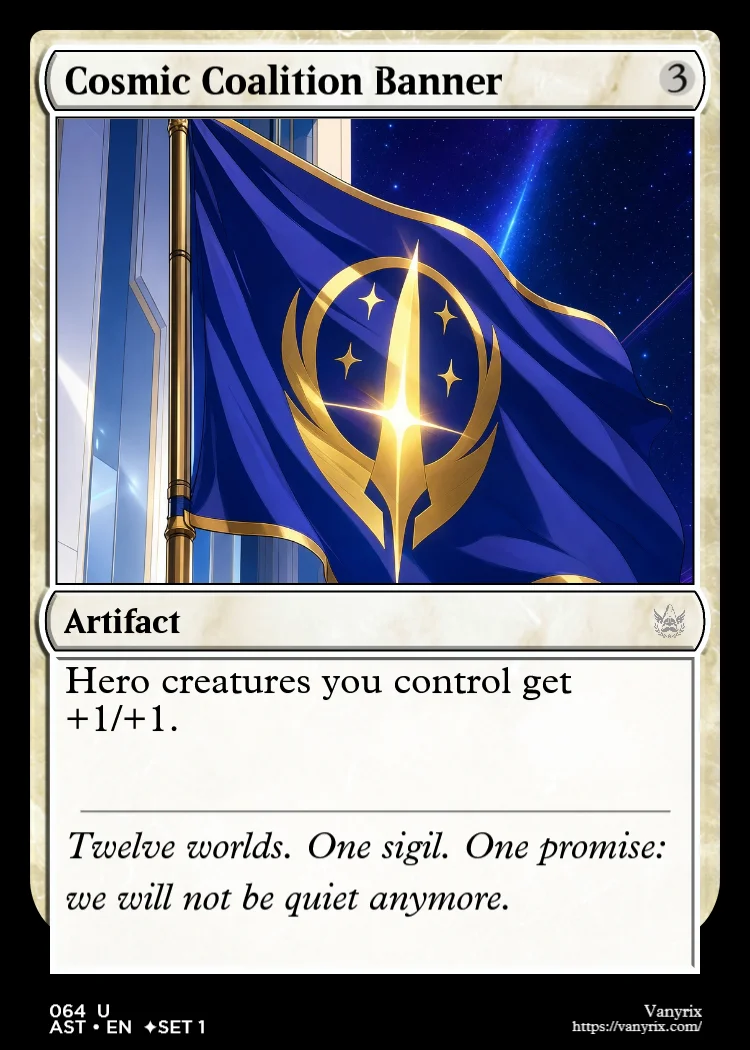 Cosmic Coalition Banner