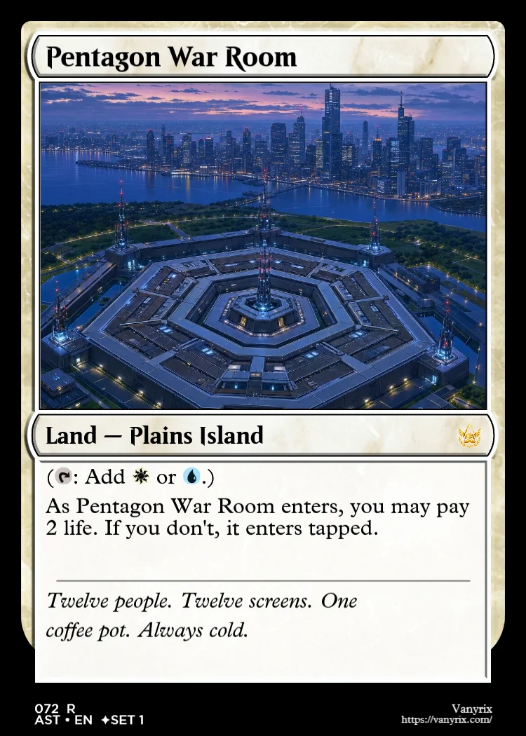 Pentagon War Room