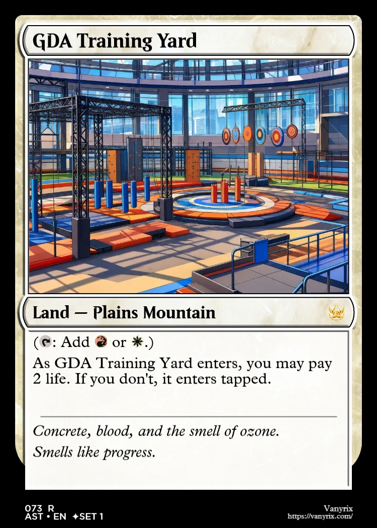 GDA Training Yard
