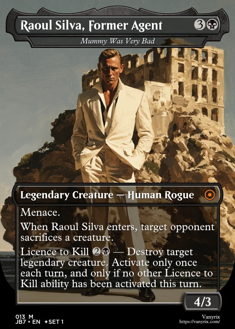 Raoul Silva, Former Agent