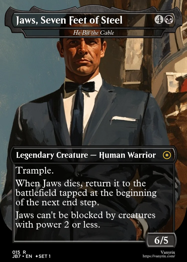 Jaws, Seven Feet of Steel