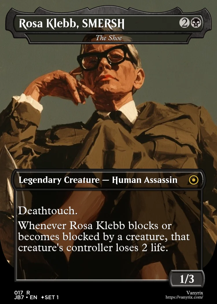 Rosa Klebb, SMERSH