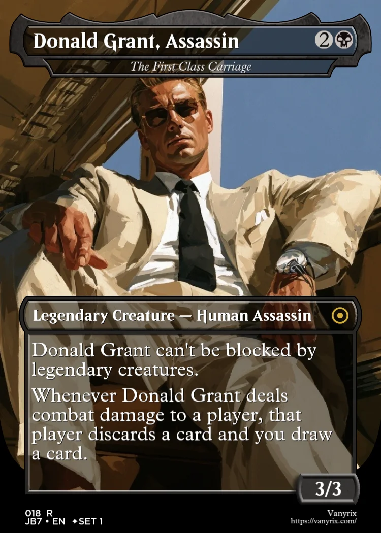 Donald Grant, Assassin