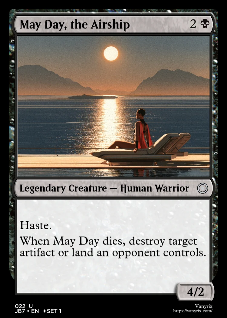 May Day, the Airship