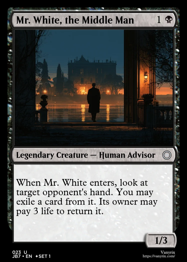 Mr. White, the Middle Man