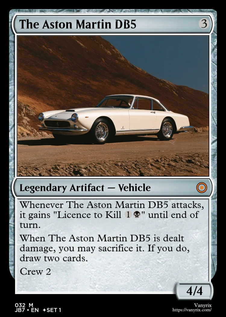The Aston Martin DB5