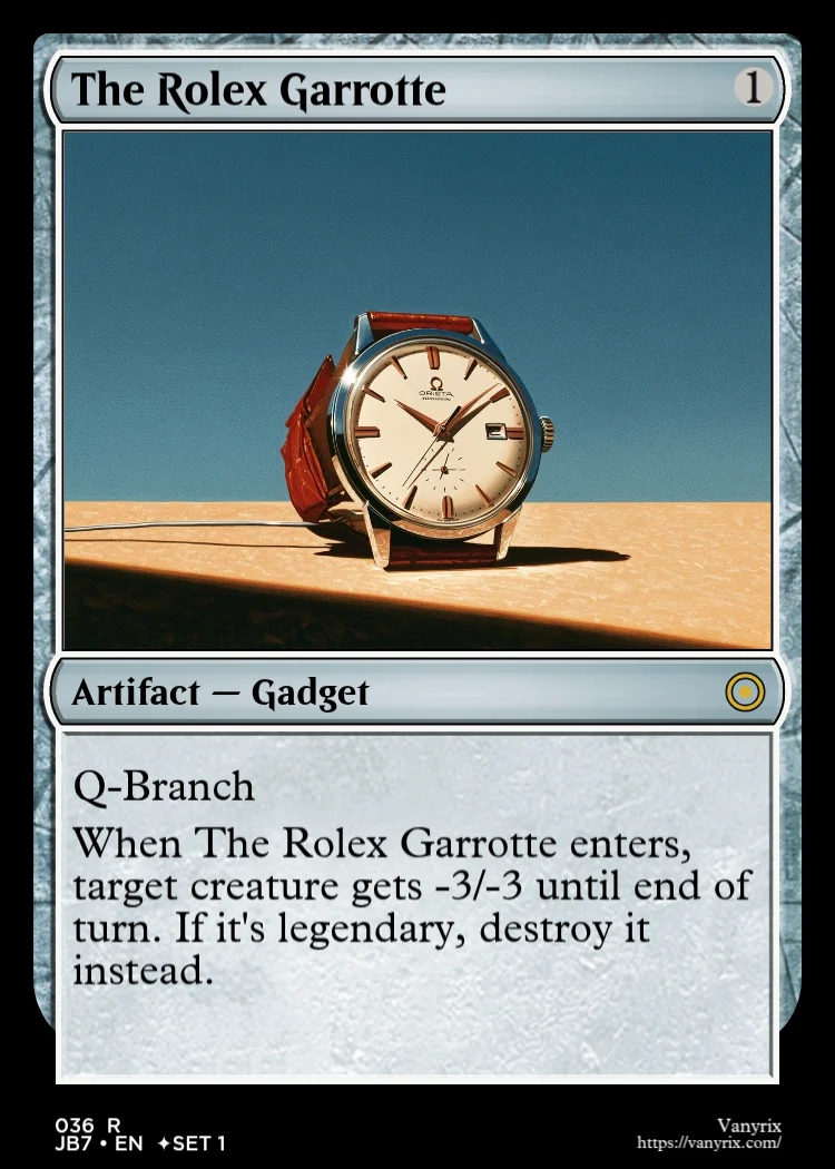 The Rolex Garrotte