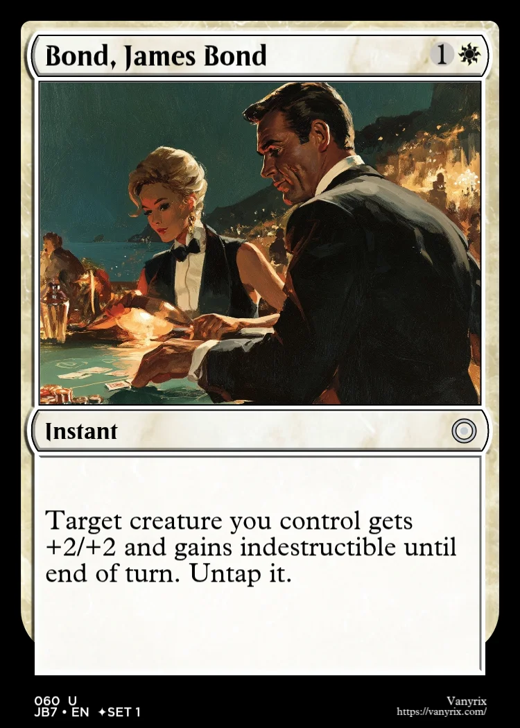 Bond, James Bond