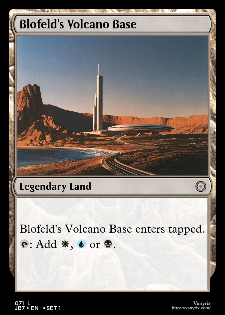 Blofeld's Volcano Base