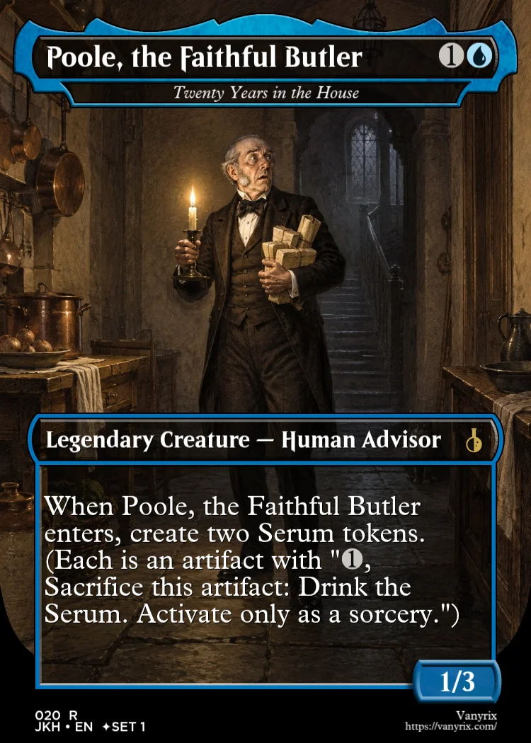 Poole, the Faithful Butler