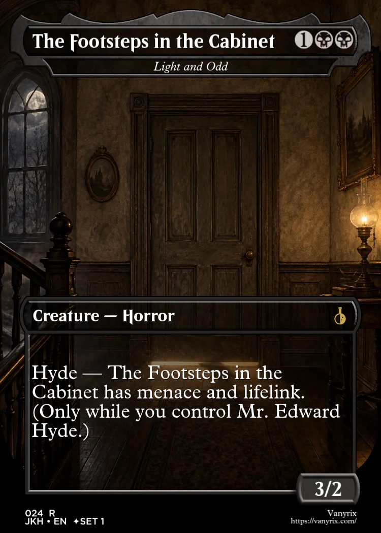 The Footsteps in the Cabinet