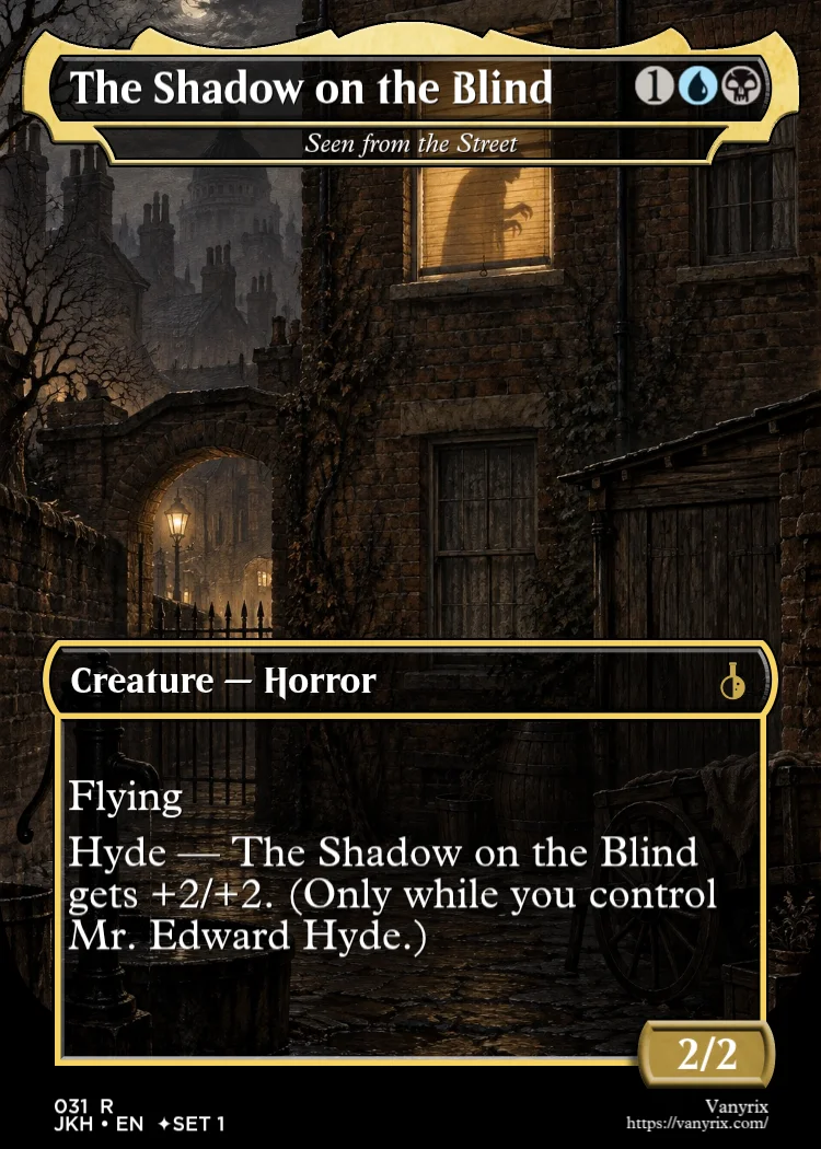 The Shadow on the Blind
