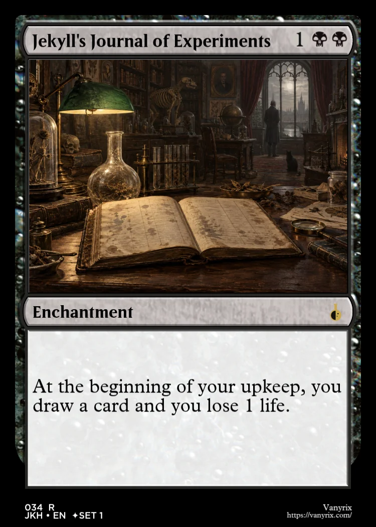 Jekyll's Journal of Experiments