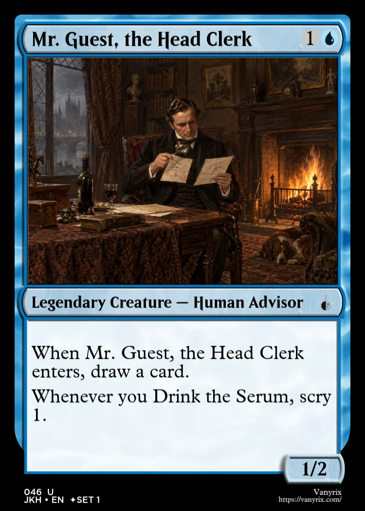 Mr. Guest, the Head Clerk